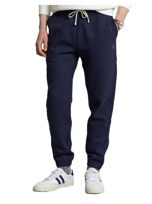 Polo Ralph Lauren - pantaloni in felpa cotone Polo Ralph Lauren | 710793939003CRUISE NAVY